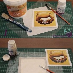 Переводим рисунок на ткань