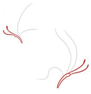 Рисуем бабочек на фоне дерева Рисуем бабочек на фоне дерева