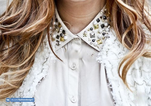 Самостоятельно преображаем и украшаем воротничок