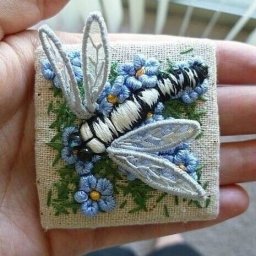 Восхитительная объемная вышивка: идеи для вдохновенного творчества