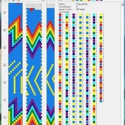 Яркие жгуты из бисера