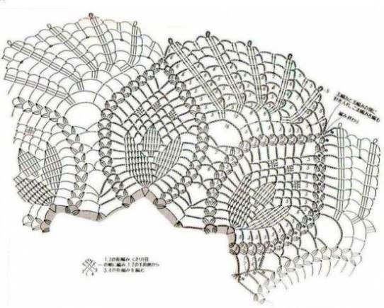 ​Шикарные вязаные салфетки