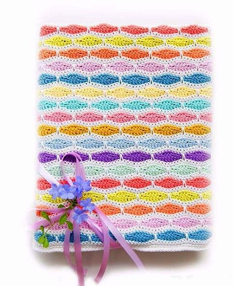 ​Разноцветный плед