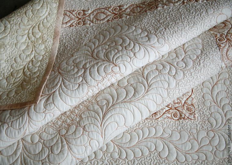 Одеяло в технике квилтинга