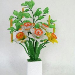 ​Роскошный букет из бисера