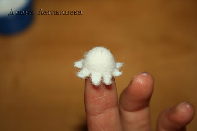 Восхитительные ландыши: шерстяная акварель Восхитительные ландыши: шерстяная акварель