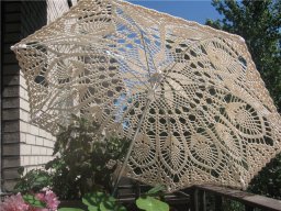 Зонтики крючком для красивых летних фотографий