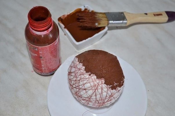 Кофейный топиарий с монетами