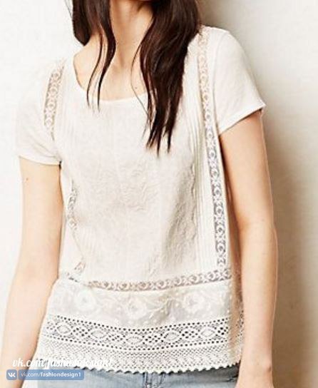 Красивые варианты обработки переда Красивые варианты обработки переда