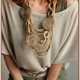 Трикотажная просторная туника