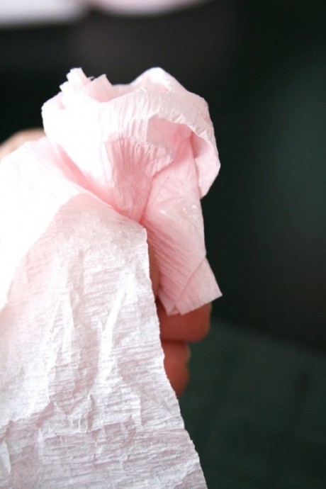 Объемные цифры из розочек: мастер-класс