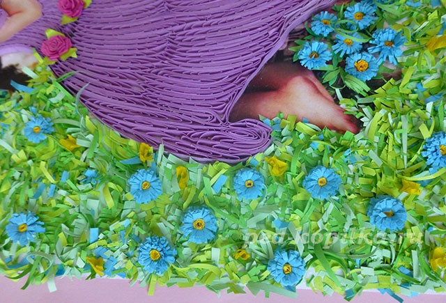 Картина в технике квиллинг: мастер-класс