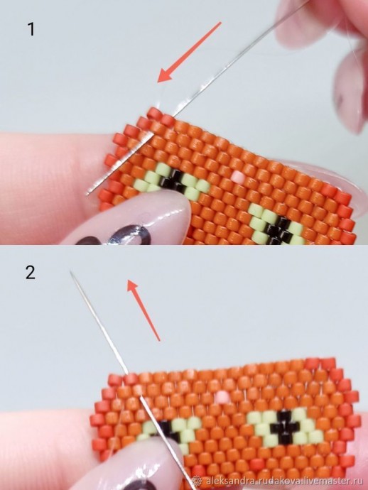 Основы кирпичного плетения из бисера