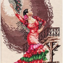 Яркое фламенко