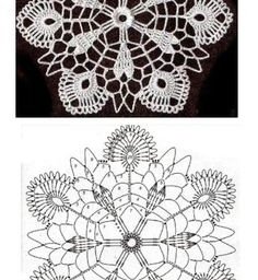 Снежинки вязаные крючком