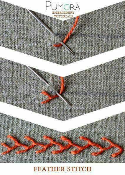 Приемы вышивки Приемы вышивки