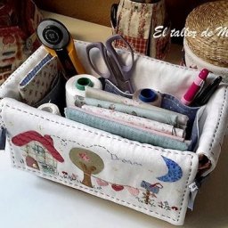 Корзинка-органайзер: идея для вдохновенного творчества