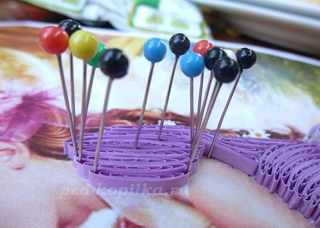 Картина в технике квиллинг: мастер-класс