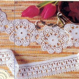 Полоски кружев своими руками