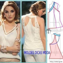 Моделируем блузки