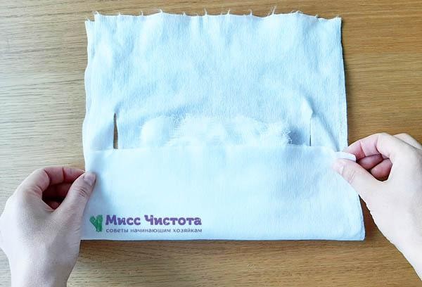 Делаем медицинскую маску без шитья