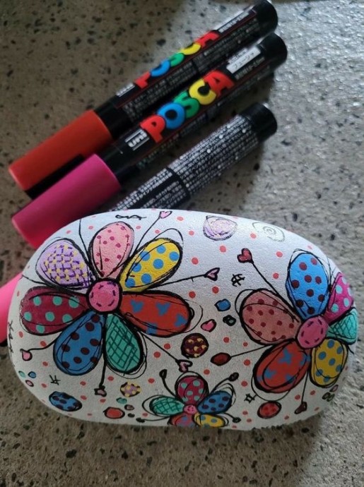 Рисуем на камнях: идеи для вдохновенного творчества