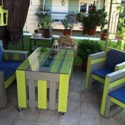 Свежие идеи для дачи: мебель своими руками