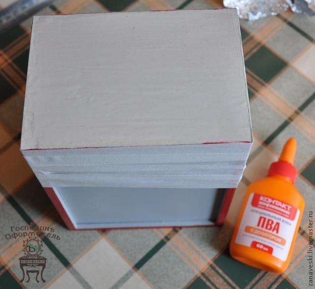 Мини-комодик в стиле burberry