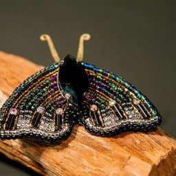Брошь "Мотылек"