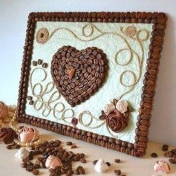Картины из кофейных зёрен