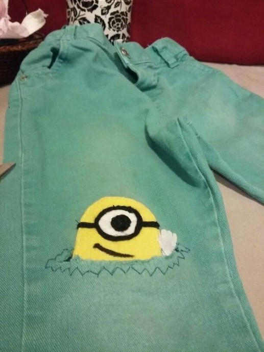 Оригинальное оформление дырок