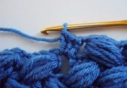 Плетеный узор крючком