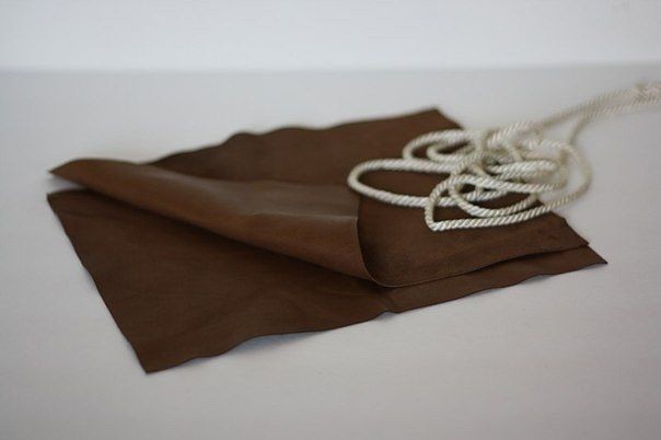 ​Простая сумка своими руками из экокожи