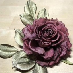 Роза из ткани своими руками