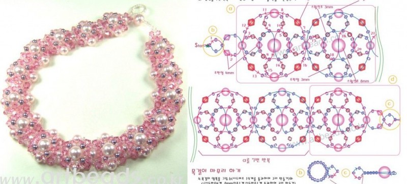 Самые красивые колье из бисера в фиолетовых тонах Самые красивые колье из бисера в фиолетовых тонах