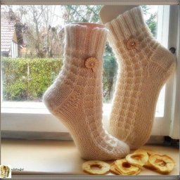 ​Узор для носков спицами