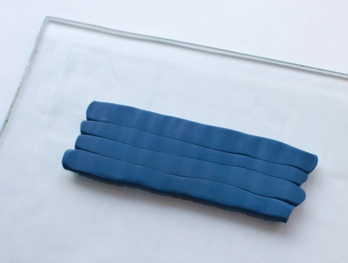 Браслет в технике мокуме гане