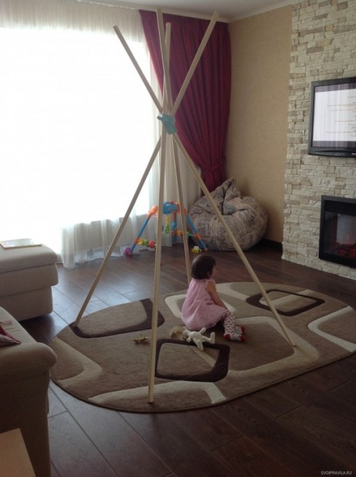 Детский вигвам своими руками