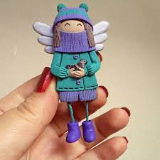 Идеи лепки маленьких забавных феечек