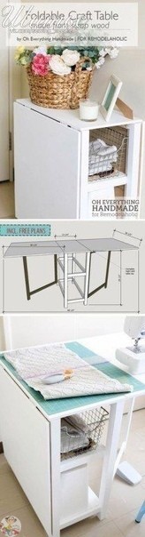 ​Конструирование удобных столов для рукодельниц
