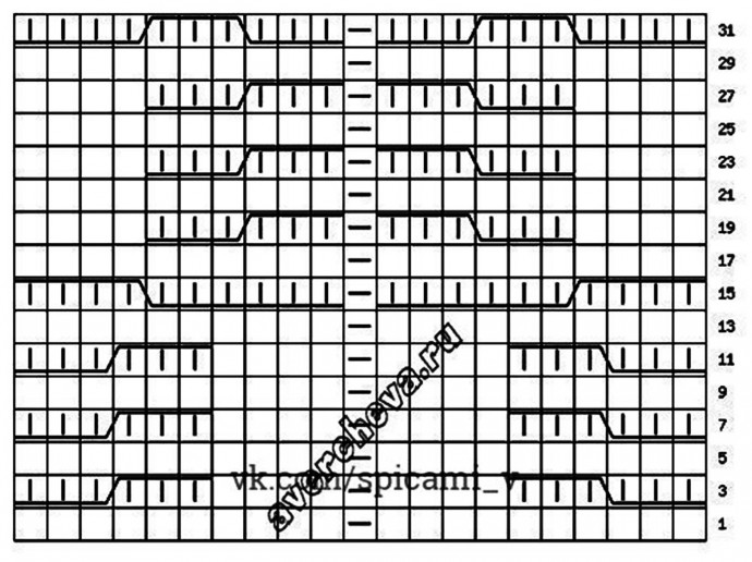 Красивый узор для холодного времени года