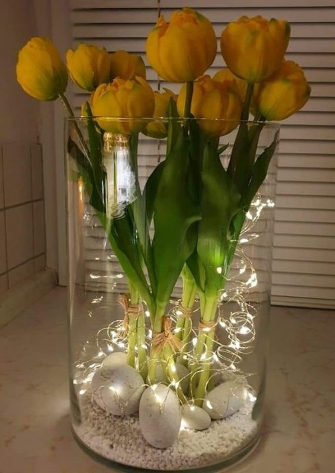 Очаровательные весенние композиции для декора вашего дома