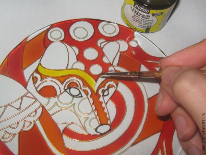 Роспись "Ловца солнца"