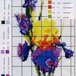 Вышиваем цветочные букеты