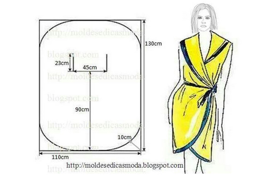 Простая выкройка трансформера