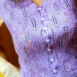 ​Ажурная кофточка для прохладного летнего утра