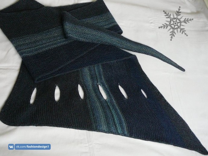 Интересная и простая идея шарфа