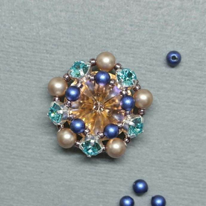 Мини мастер-класс по оплетению риволи