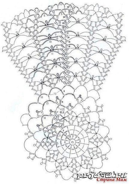 ​Шикарные вязаные салфетки