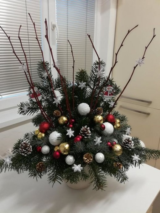 Новогодние букетики Новогодние букетики